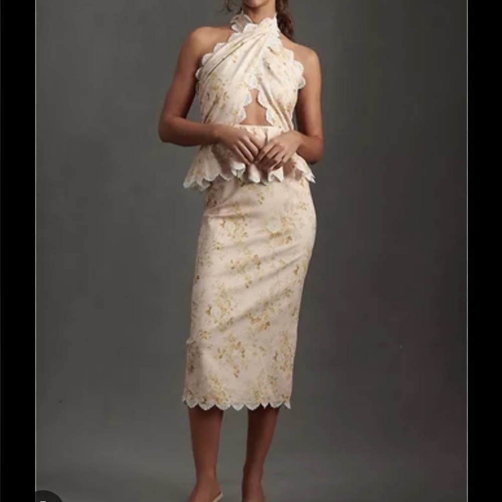 V. Chapman ‘The Daisy’ Dress in Marigold Bouquet sz 10 NWT